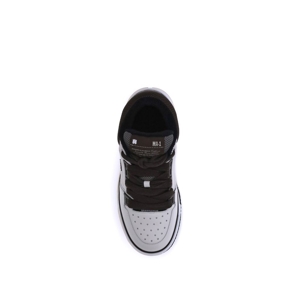 Amiri Multicolor Calf Leather Bos Taurus Athletic Sneakers Amiri