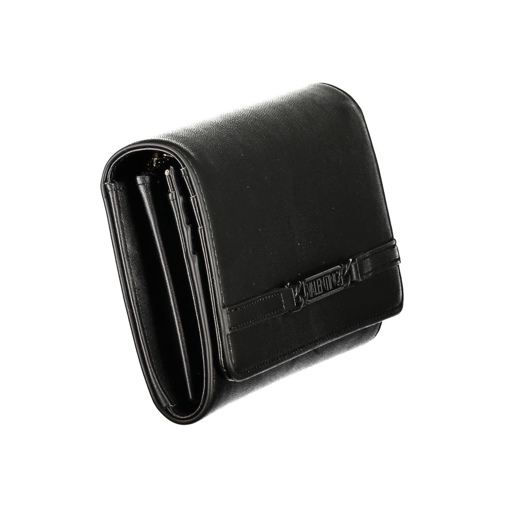 Mario Valentino Nero Polyurethane Women's Wallet Mario Valentino