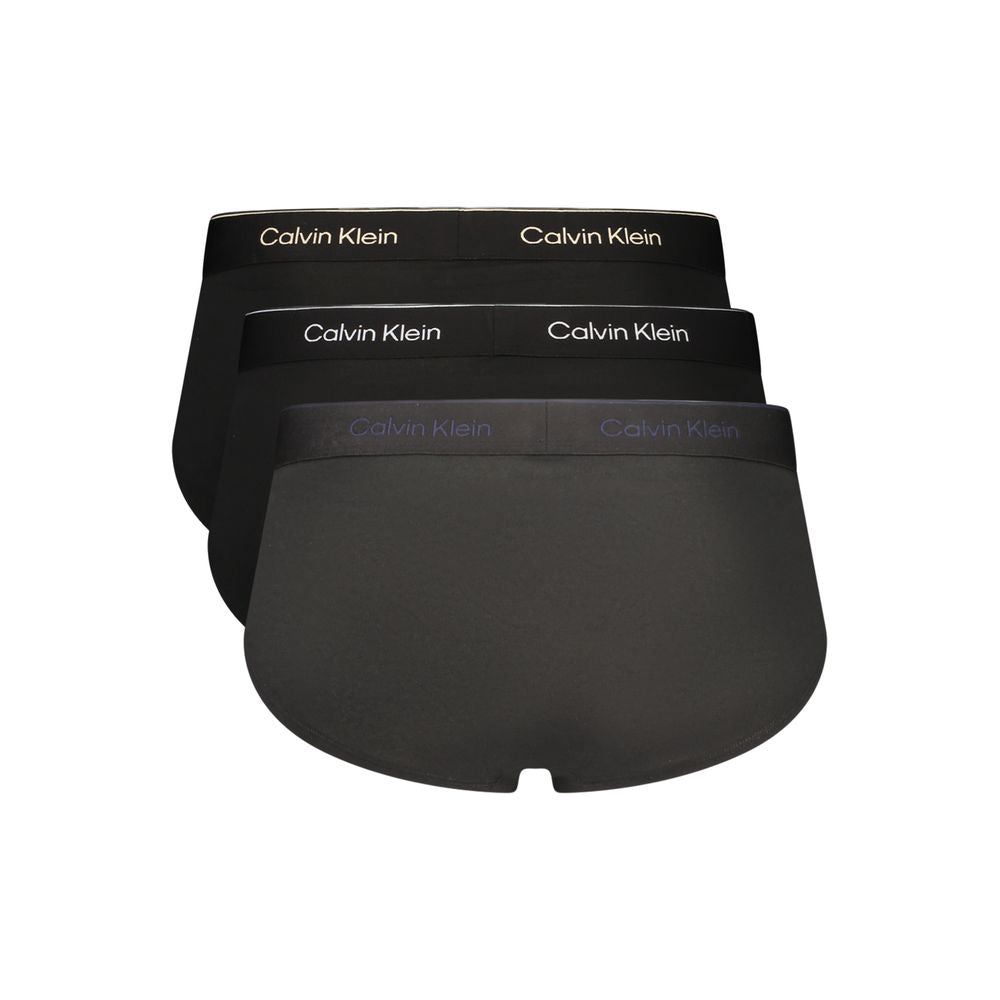 Calvin Klein Black Cotton Men Brief Calvin Klein