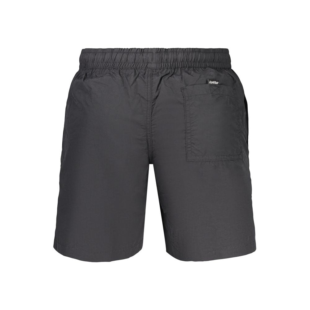 Lotto Black Polyamide Men's Swimwear Lotto