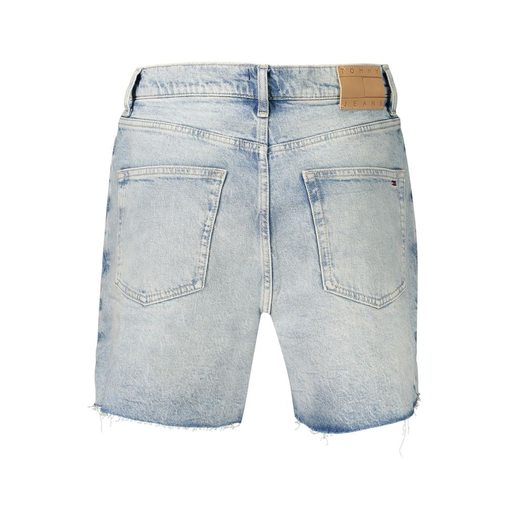 Tommy Hilfiger Azzurro Cotton Women's Short Tommy Hilfiger