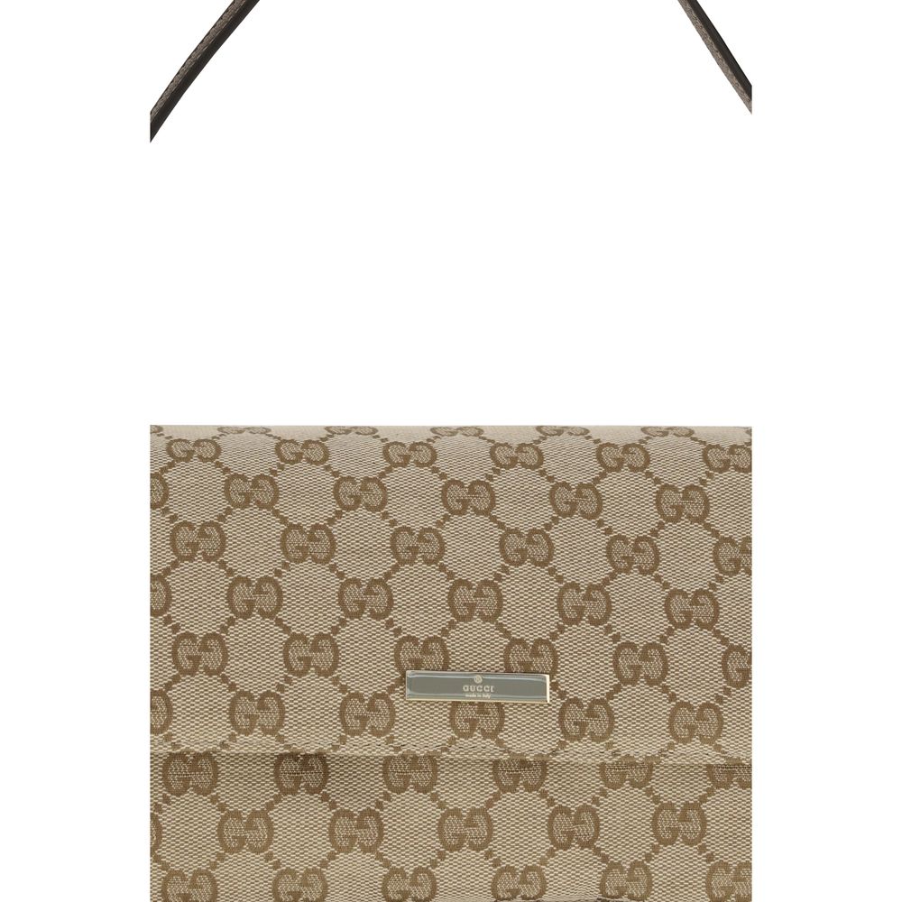 Gucci Brown Polyester Handbag Gucci