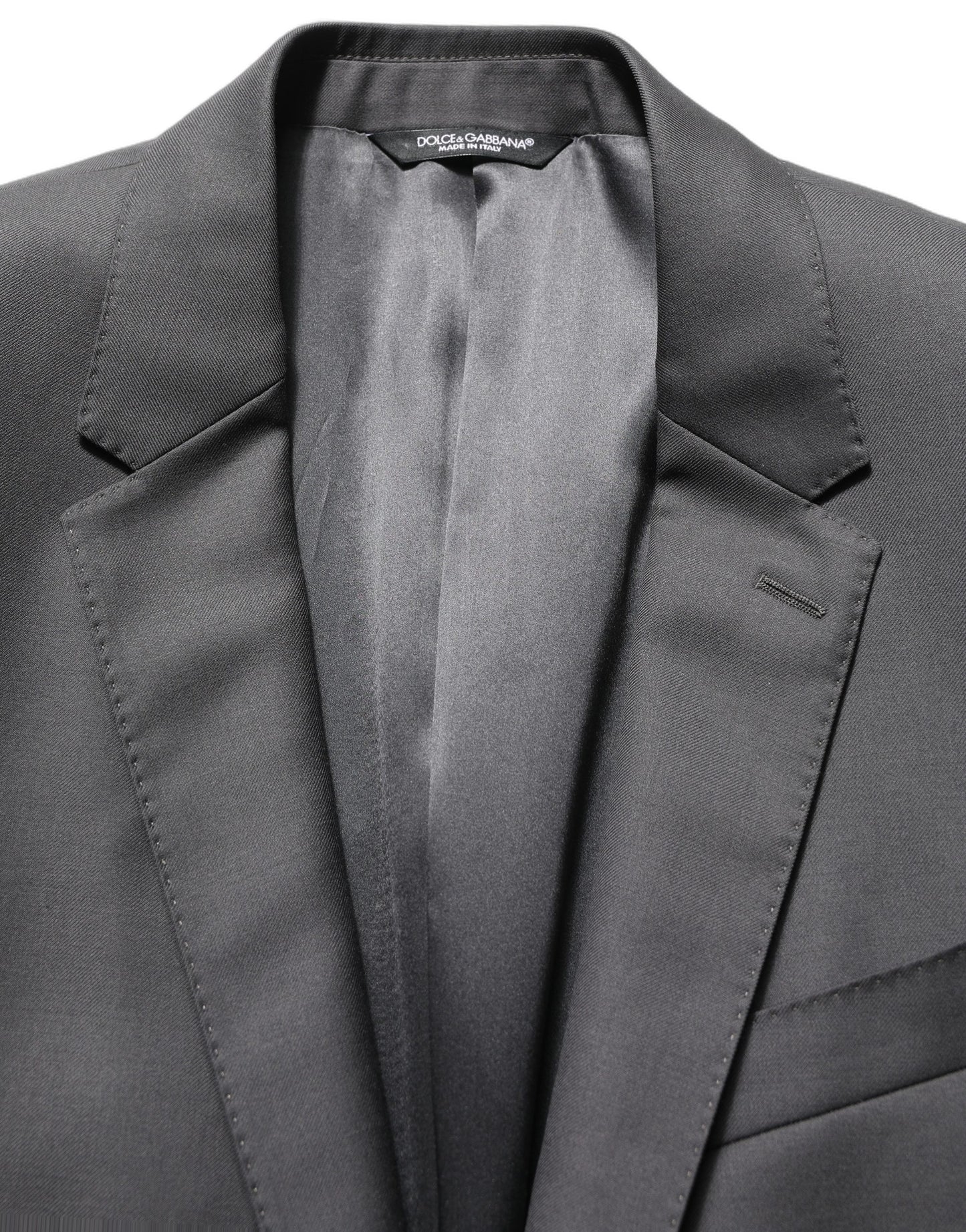 Dolce & Gabbana Gray MARTINI Slim Fit Formal 2Piece Men Suit Dolce & Gabbana