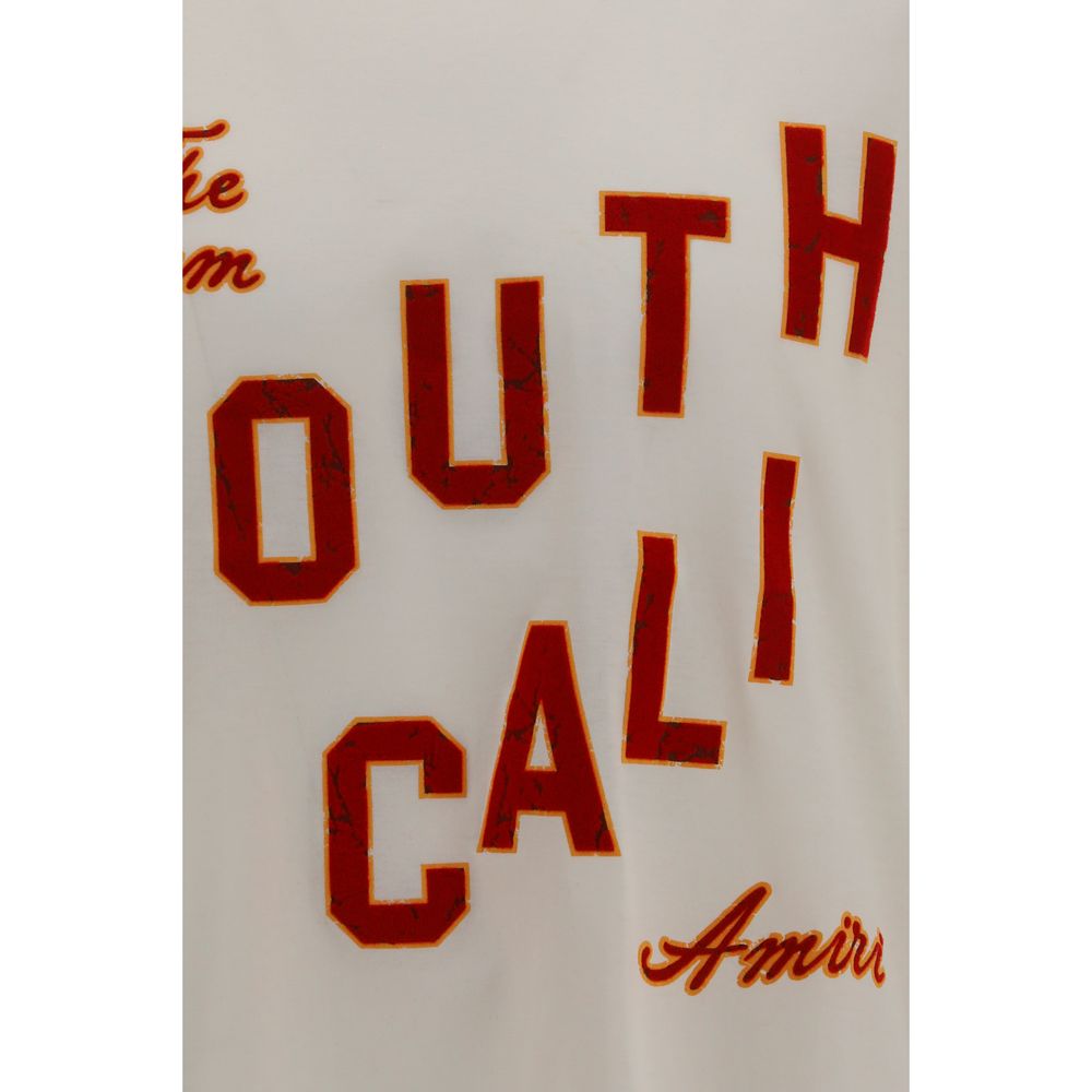 Amiri Beige Cotton T-Shirt Amiri