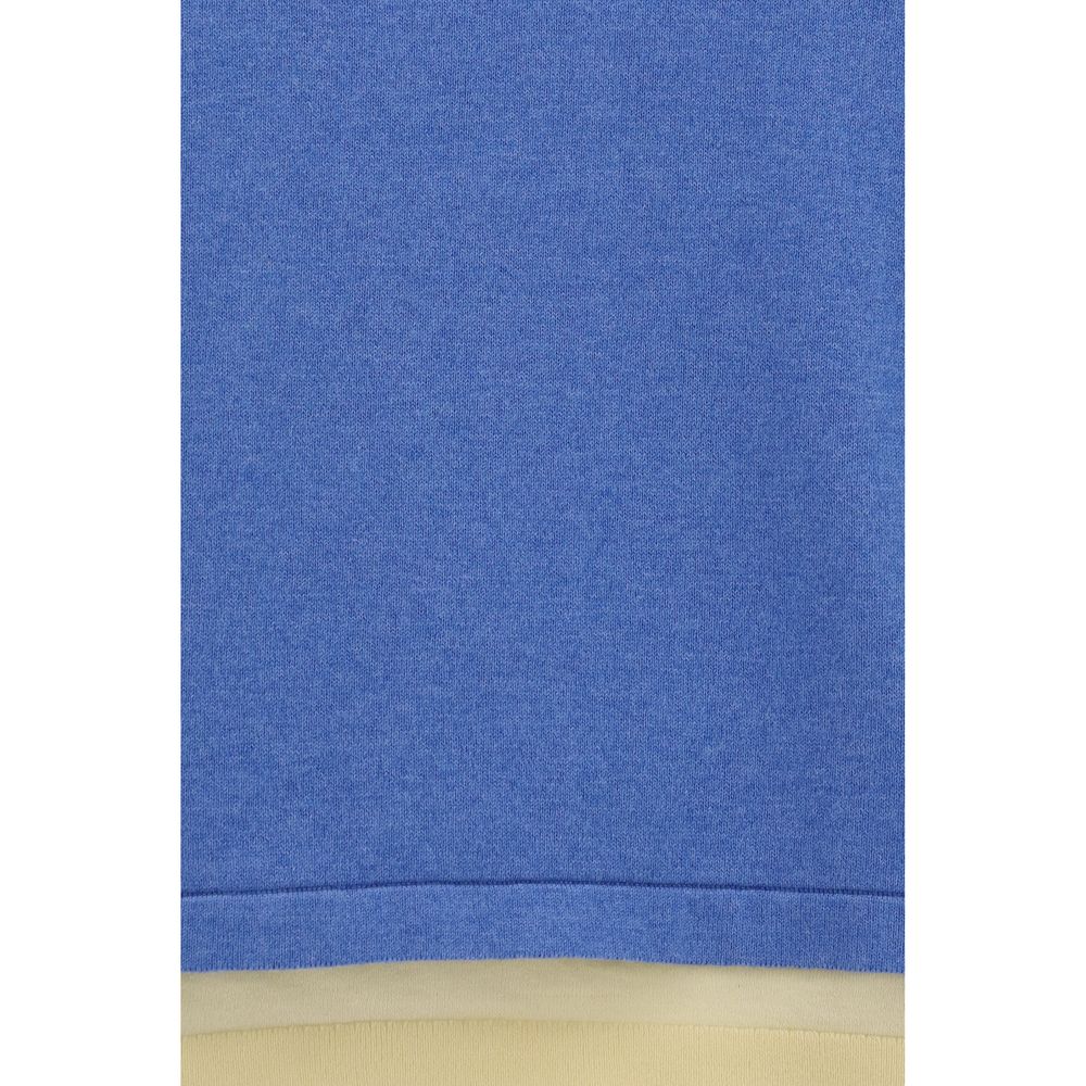 Guest in Residence Blue Cotton Sweatshirt Guest in Residence