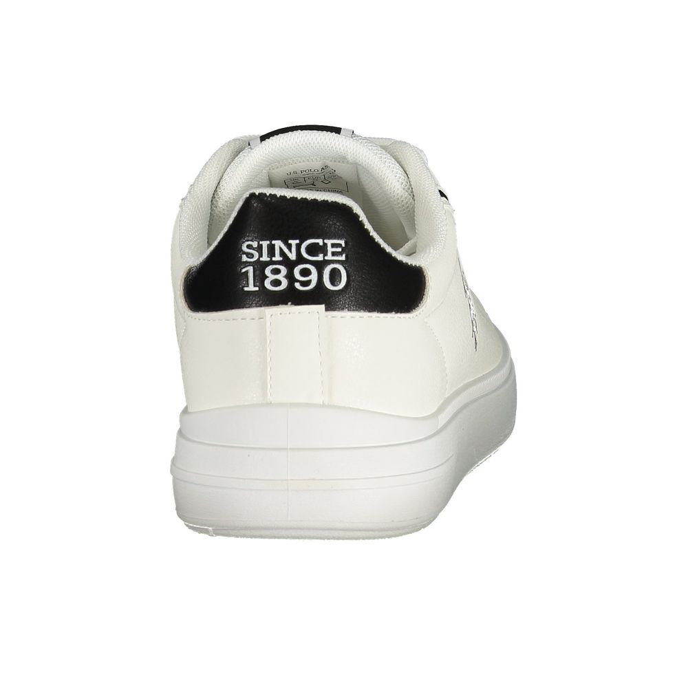 U.S. POLO ASSN. Bianco Polyurethane Mens Sneaker U.S. POLO ASSN.