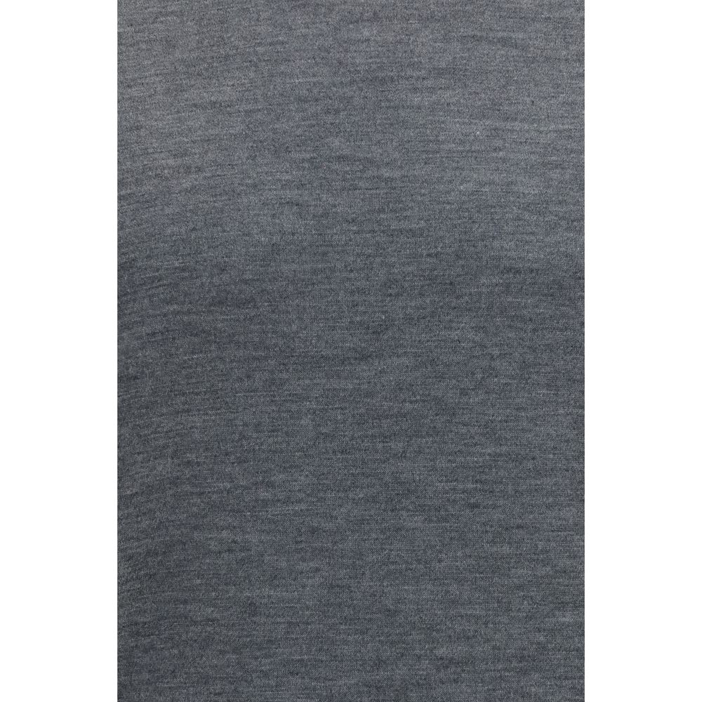 Brunello Cucinelli Gray Wool Oves Aries Turtleneck Brunello Cucinelli