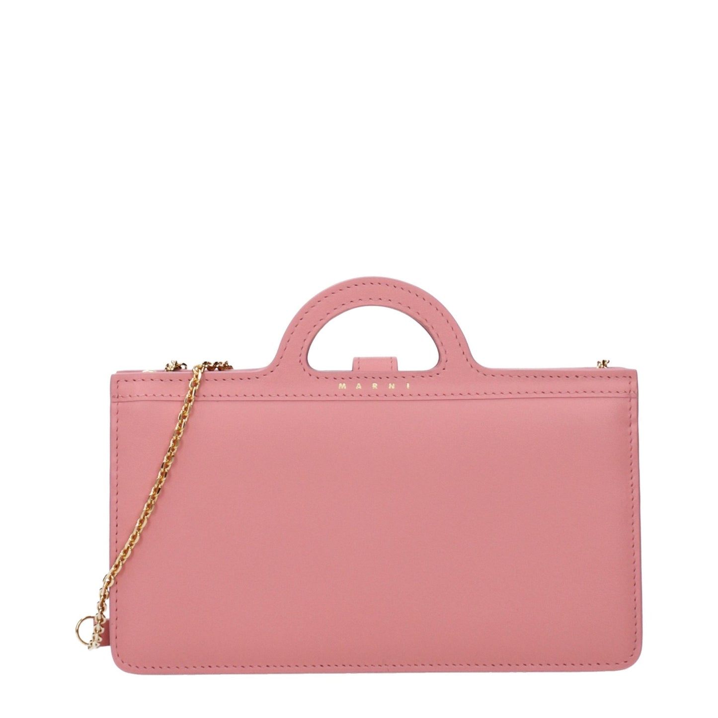 Marni Pink Leather Crossbody Bag Marni