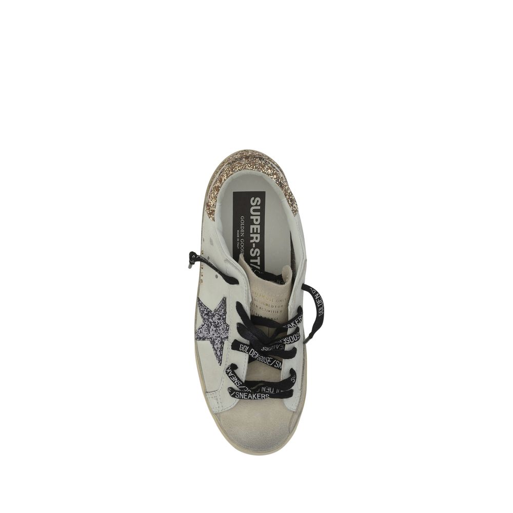 Golden Goose White Calf Leather Bos Taurus Low Top Sneakers Golden Goose