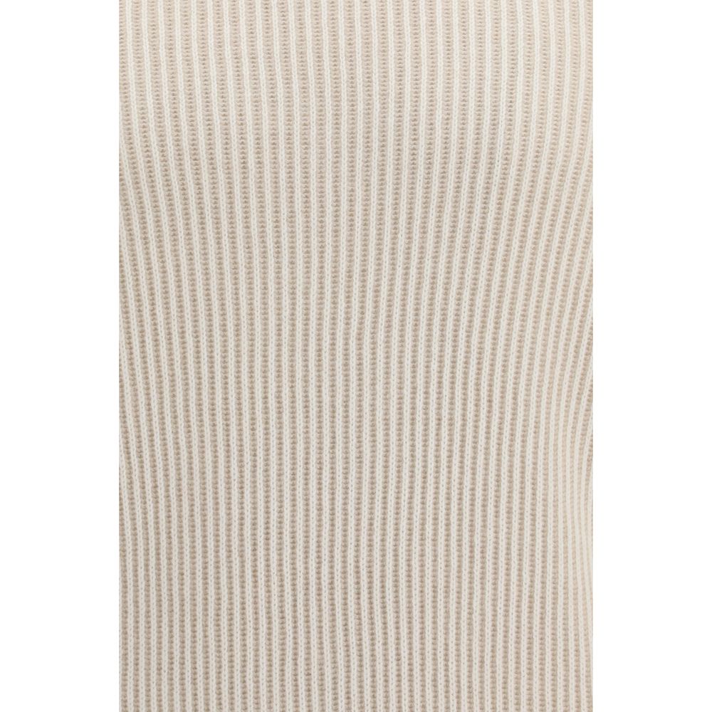 Brunello Cucinelli Beige Cashmere Turtleneck Brunello Cucinelli