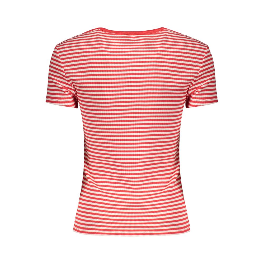 Tommy Hilfiger Red Cotton Women's T-Shirt Tommy Hilfiger