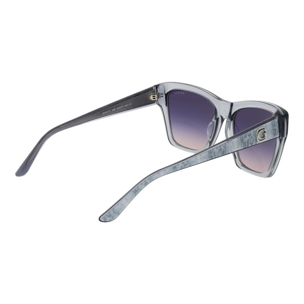 Guess Gray Acetate Sunglasses Guess