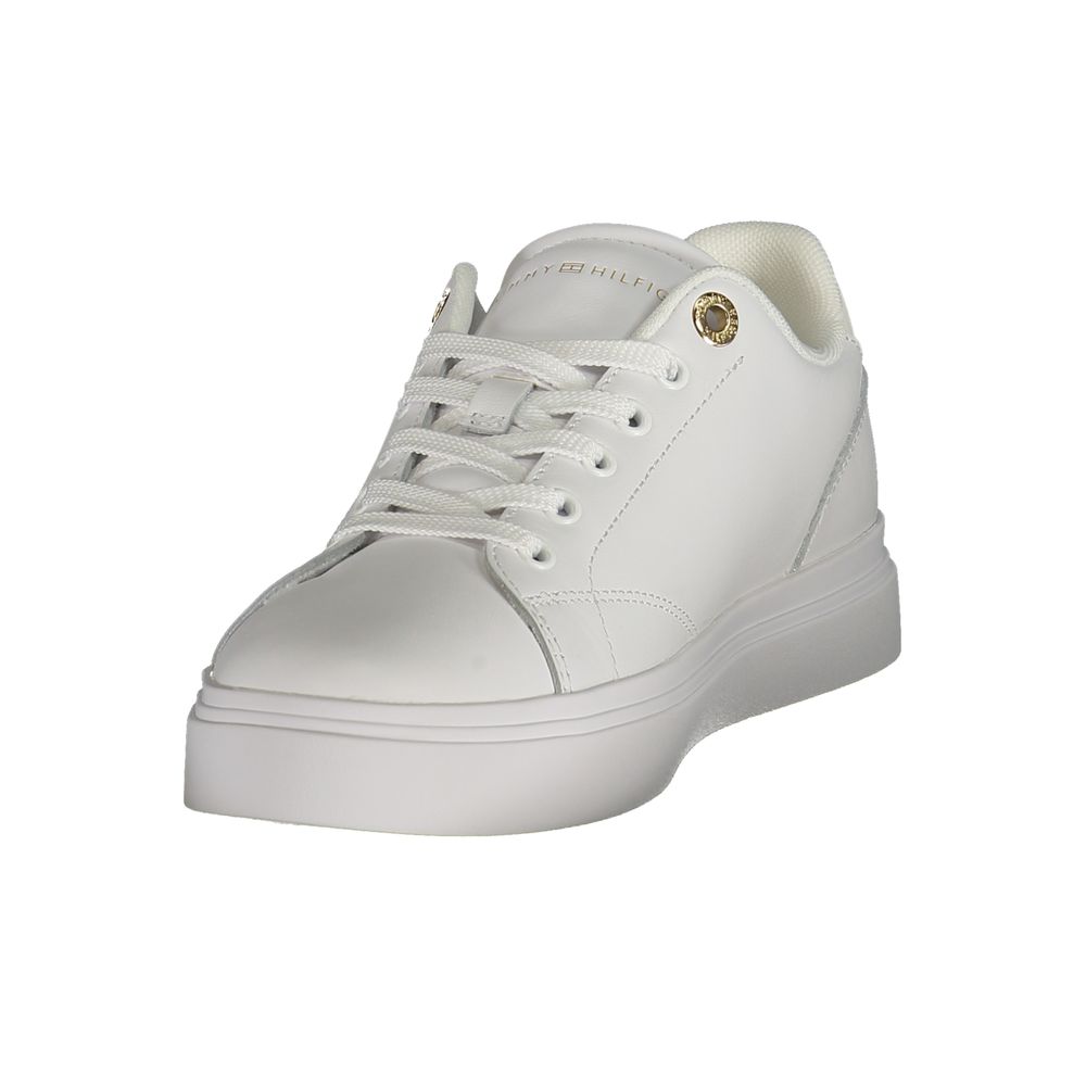 Tommy Hilfiger Bianco Polyurethane Donna Sneaker Tommy Hilfiger