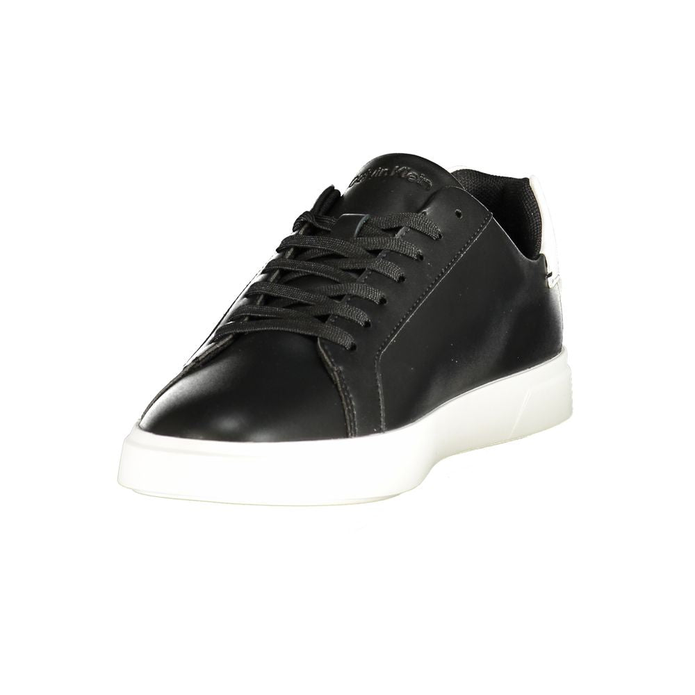 Calvin Klein Black Polyurethane Womens Sneaker Calvin Klein