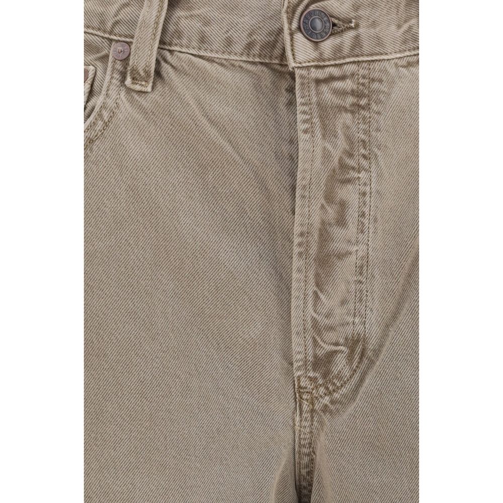 Agolde Brown Cotton Casual Pants Agolde
