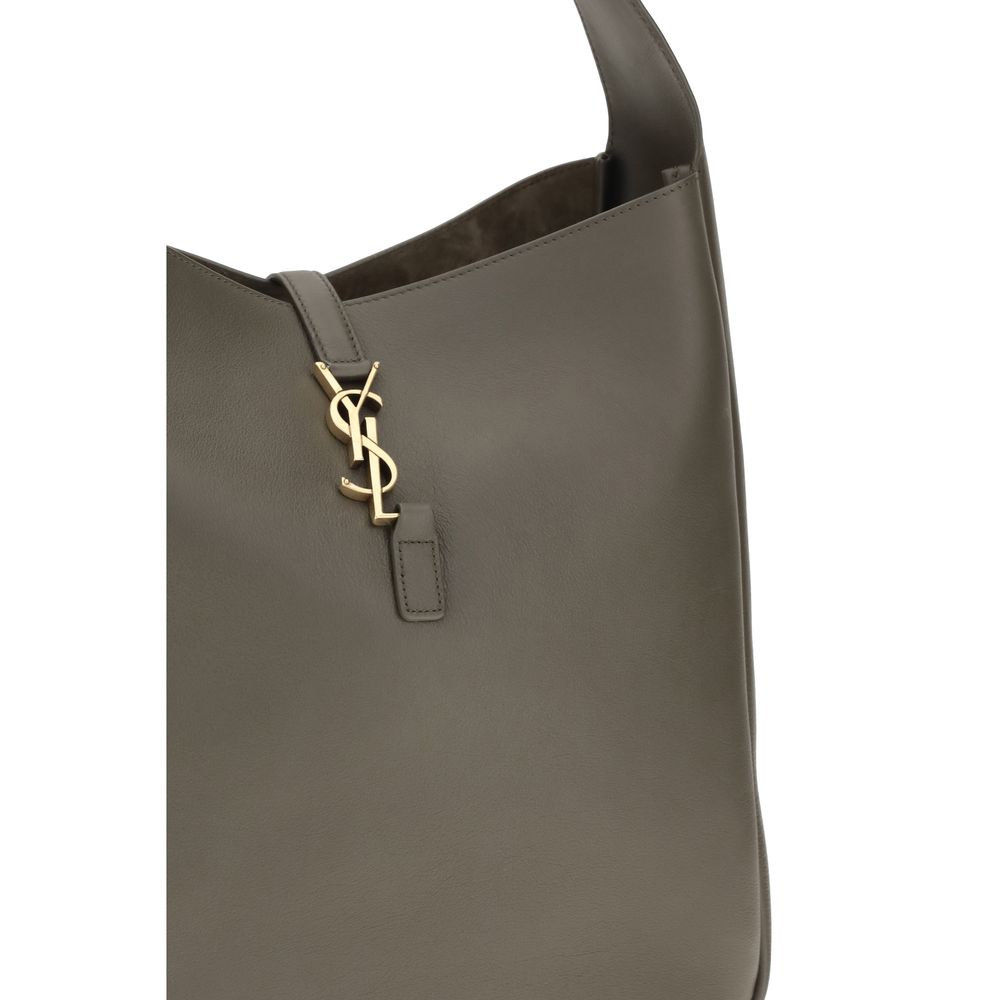 Saint Laurent Bicolor Calf Leather Bos Taurus Shoulder Bag Saint Laurent