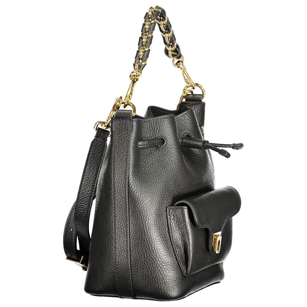 Coccinelle Black Leather Womens Bag Coccinelle