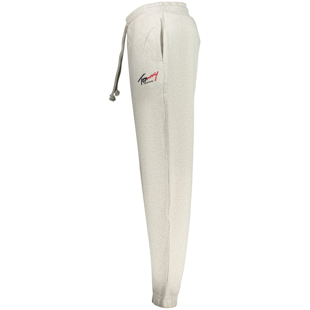 Tommy Hilfiger Gray Cotton Men's Trouser Tommy Hilfiger