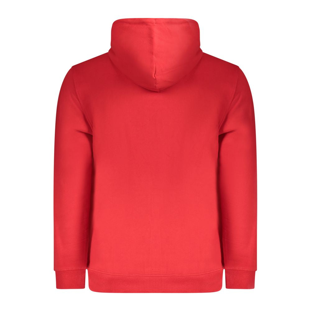 Tommy Hilfiger Red Cotton Men's Sweatshirt Tommy Hilfiger
