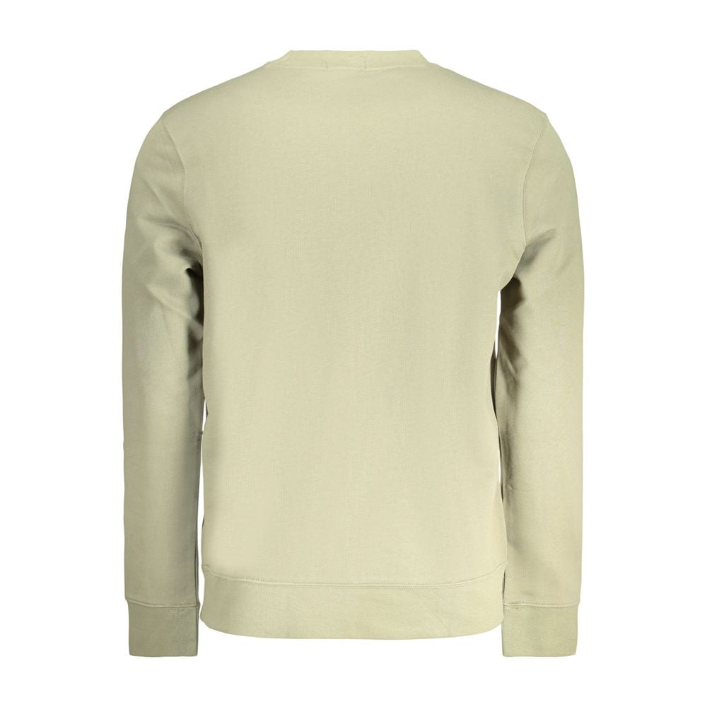 Calvin Klein Green Cotton Mens Sweatshirt Calvin Klein
