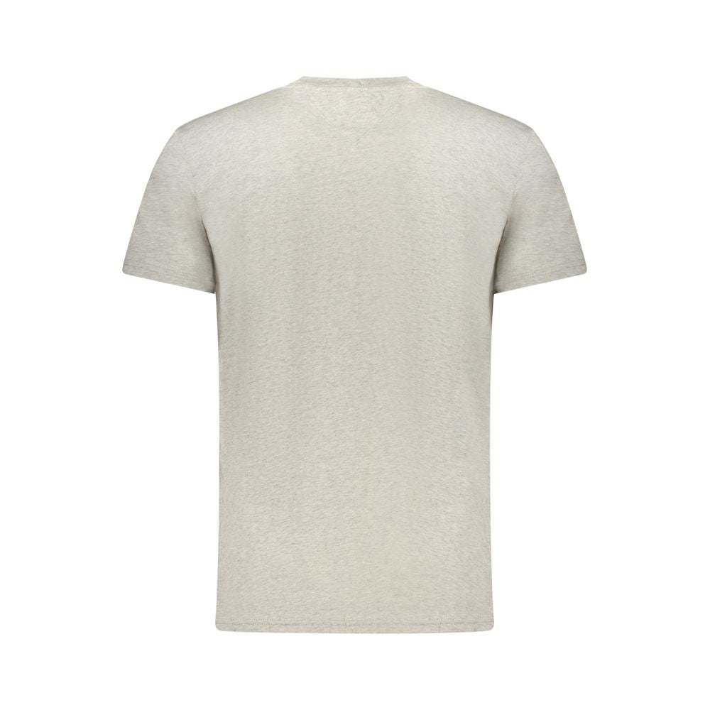 Tommy Hilfiger Grigio Cotton Men's T-Shirt Tommy Hilfiger