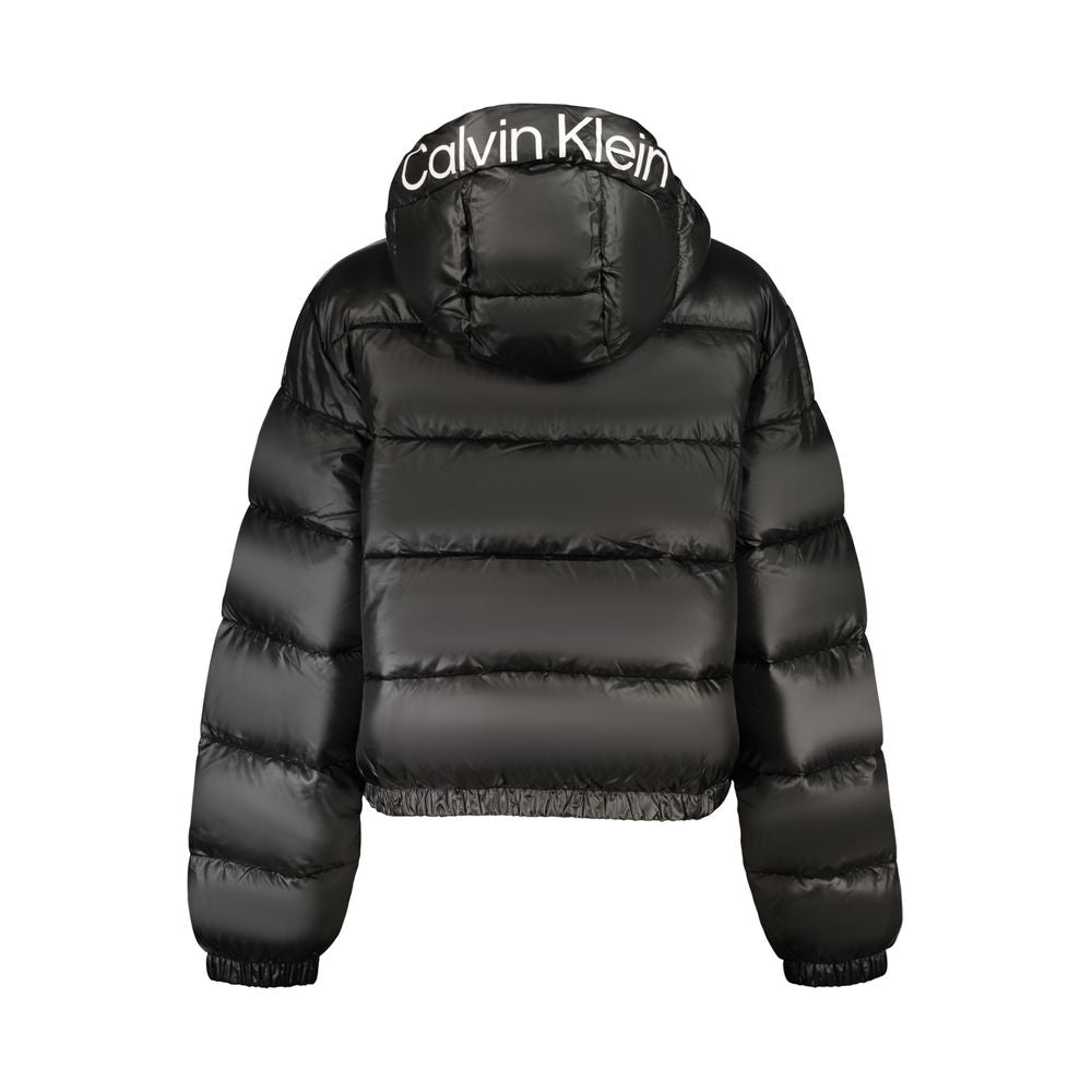 Calvin Klein Black Polyester Womens Jacket Calvin Klein