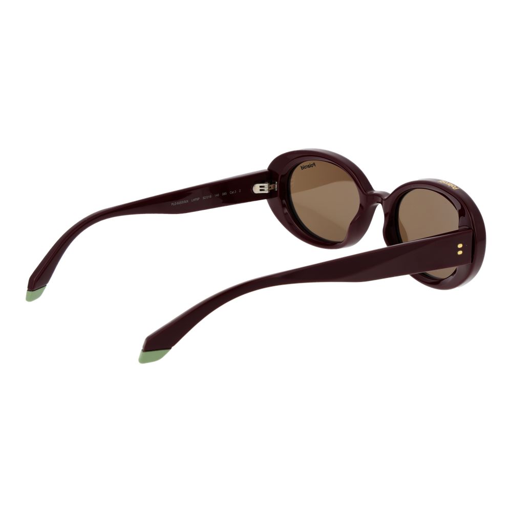 Polaroid Burgundy Polycarbonate Sunglasses Polaroid