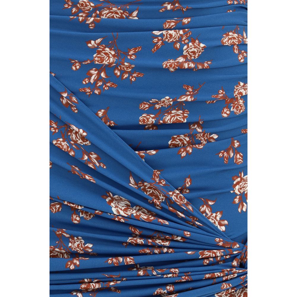 Magda Butrym Blue Polyamide Mini Skirt Magda Butrym