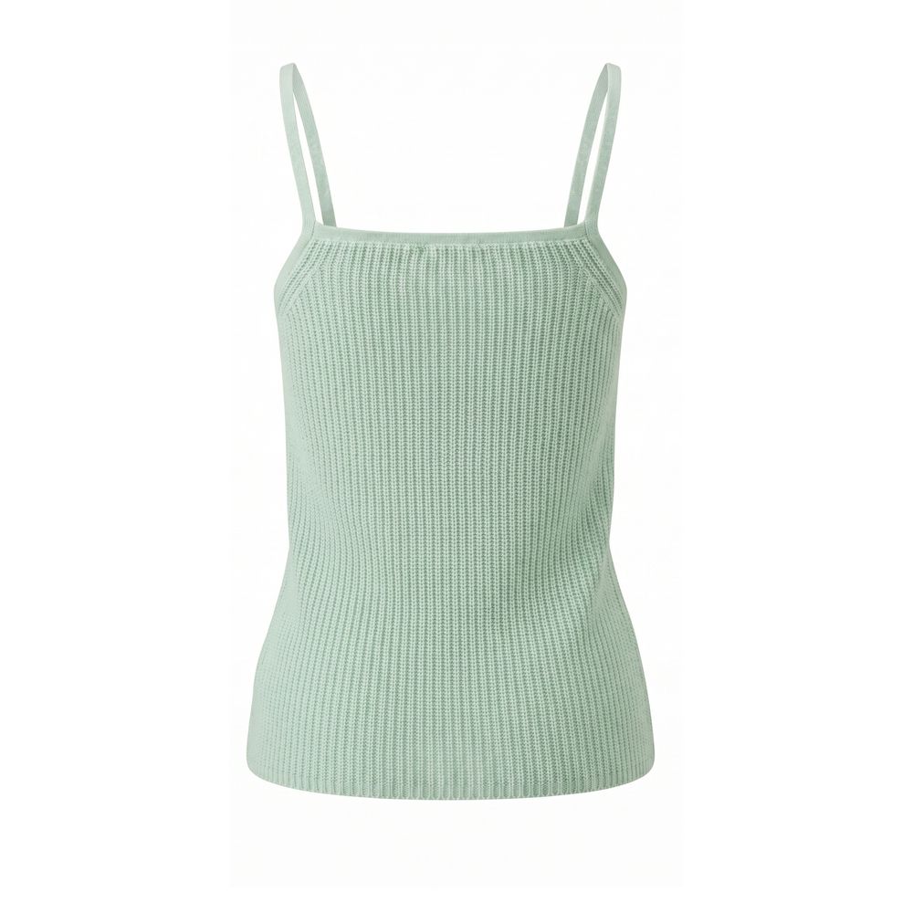Malo Green Wool Women Tank Malo