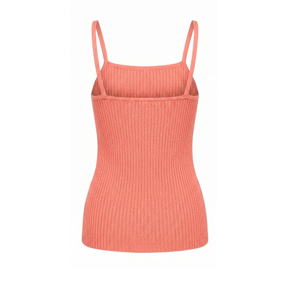 Malo Pink Wool Women Tank Malo