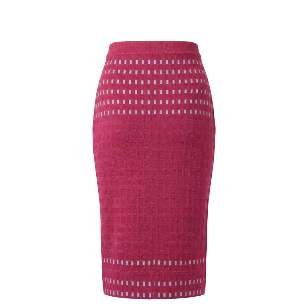 Malo Purple Silk Women Skirt Malo