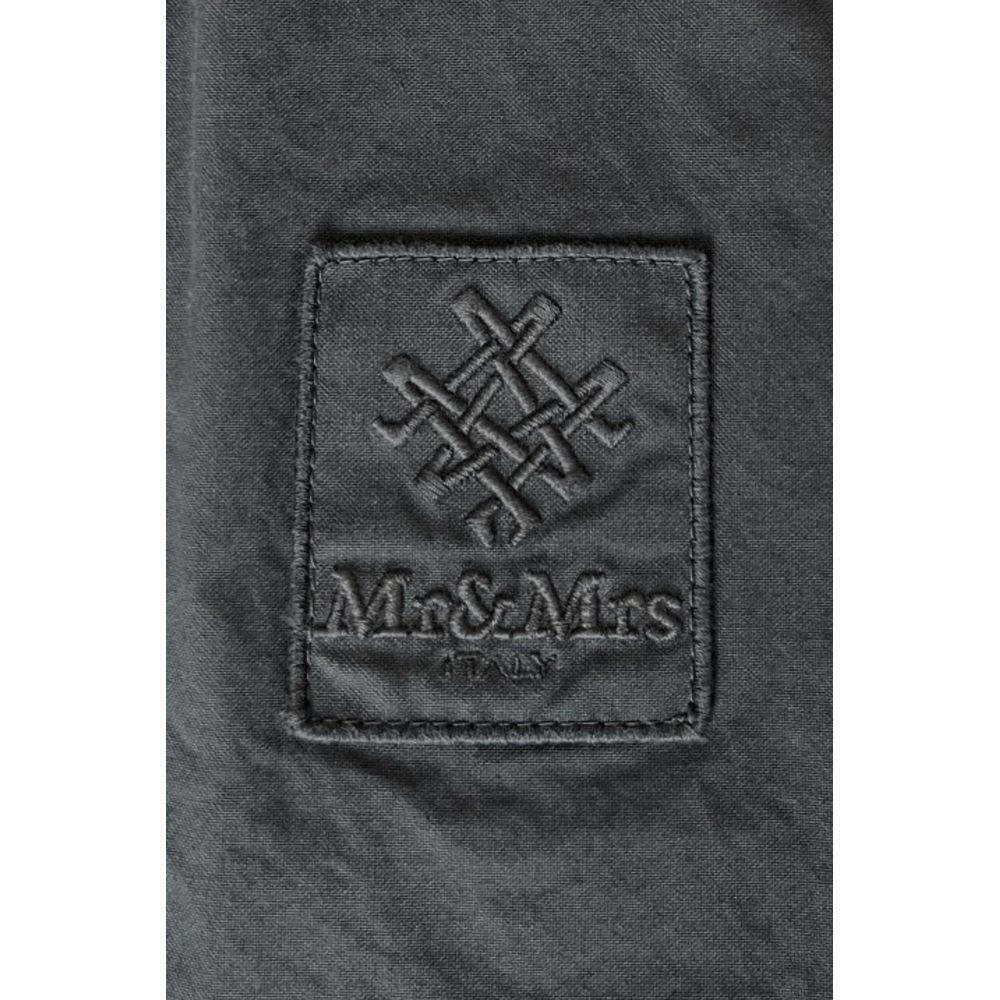 Mr&Mrs Italy Grey Cotton Women Skirt Mr&Mrs Italy