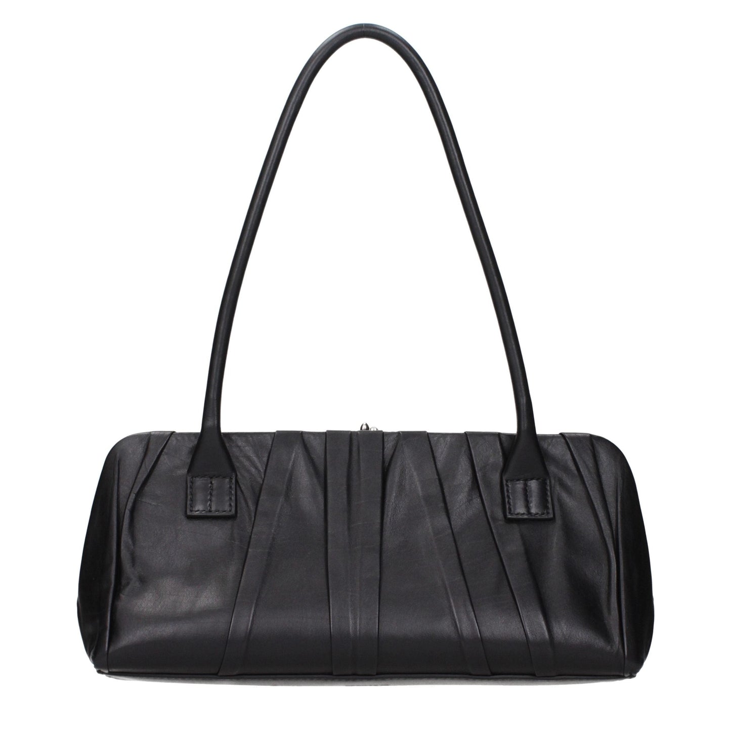 Jil Sander Black Leather Shoulder Bag Jil Sander