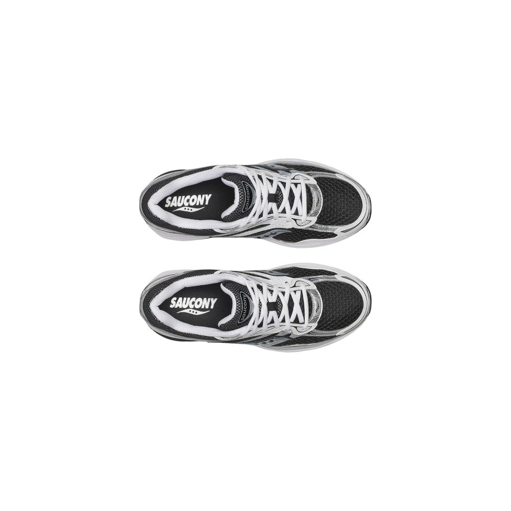 Saucony Black And White Synthetic Athletic Sneakers Saucony