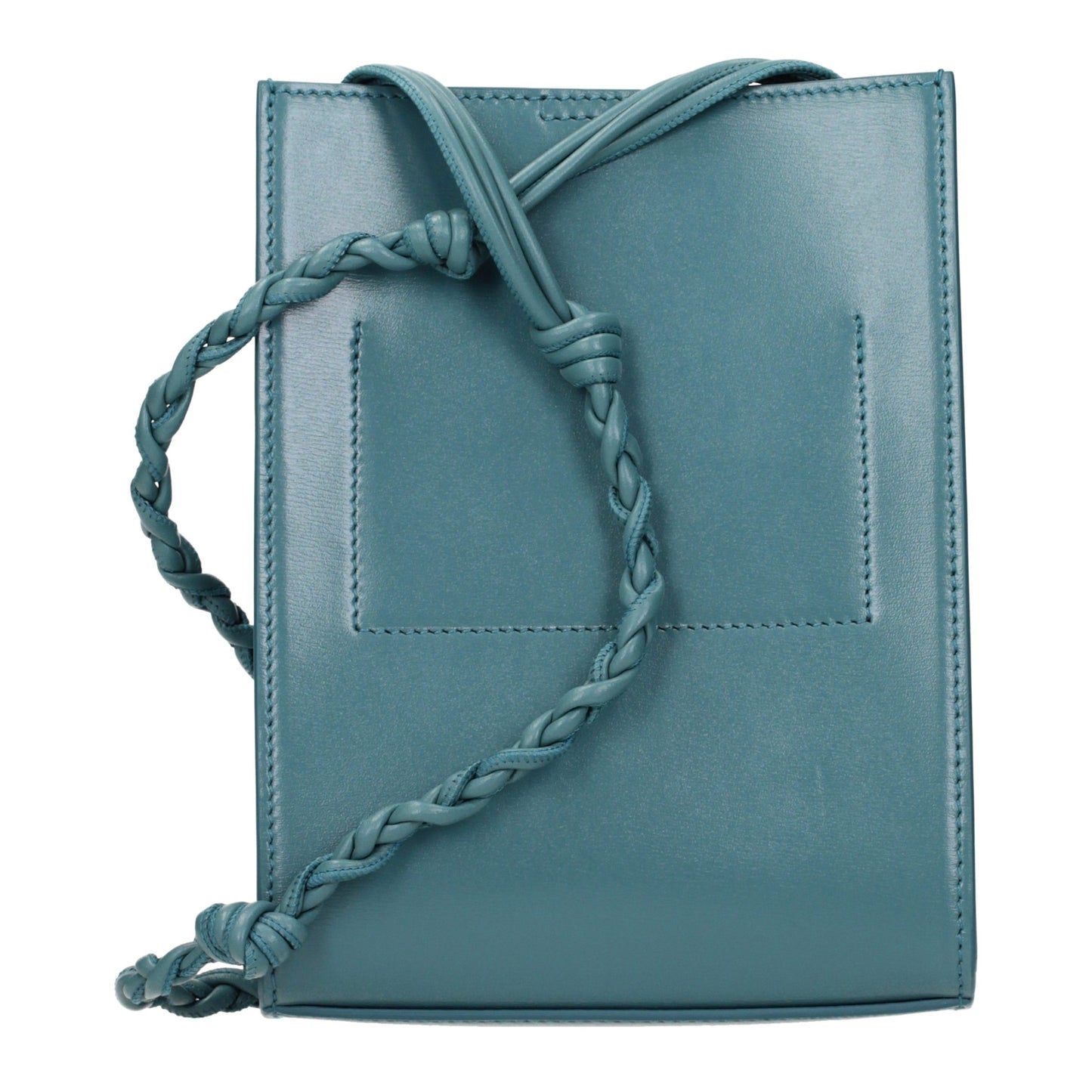 Jil Sander Green Leather Crossbody Bag Jil Sander
