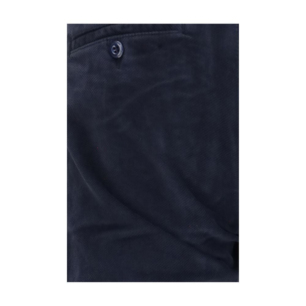 Jacob Cohen Blue Cotton Chino Pants Jacob Cohen