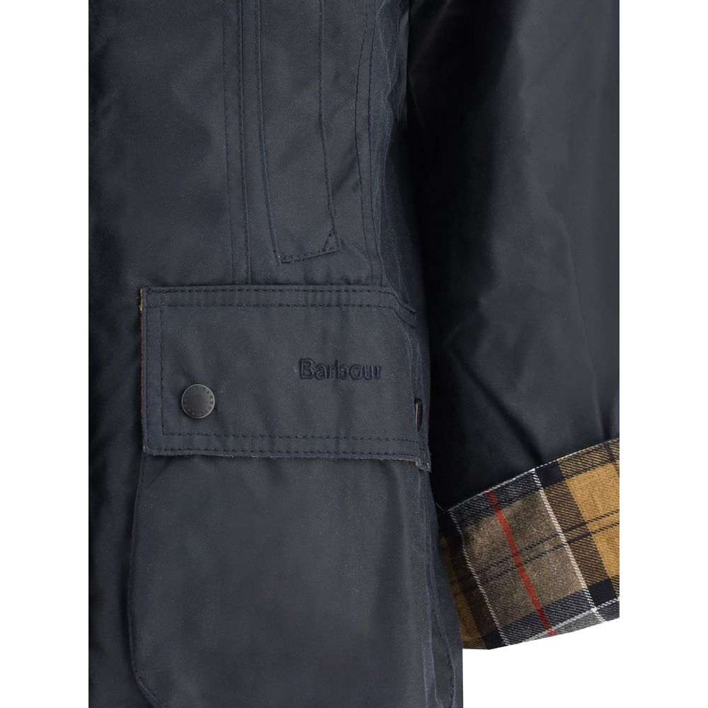 Barbour Blue Cotton Jacket Barbour