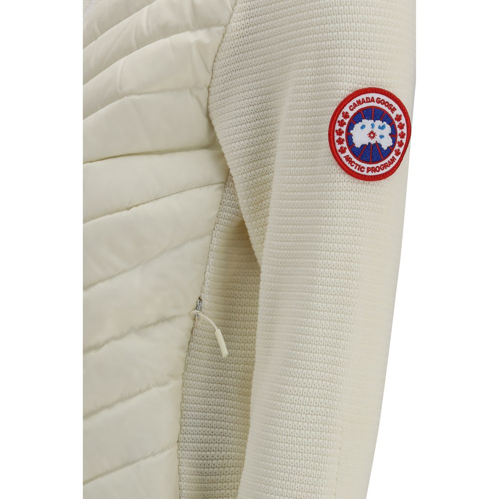 Canada Goose Beige Wool Oves Aries Full-Length Jacket Canada Goose