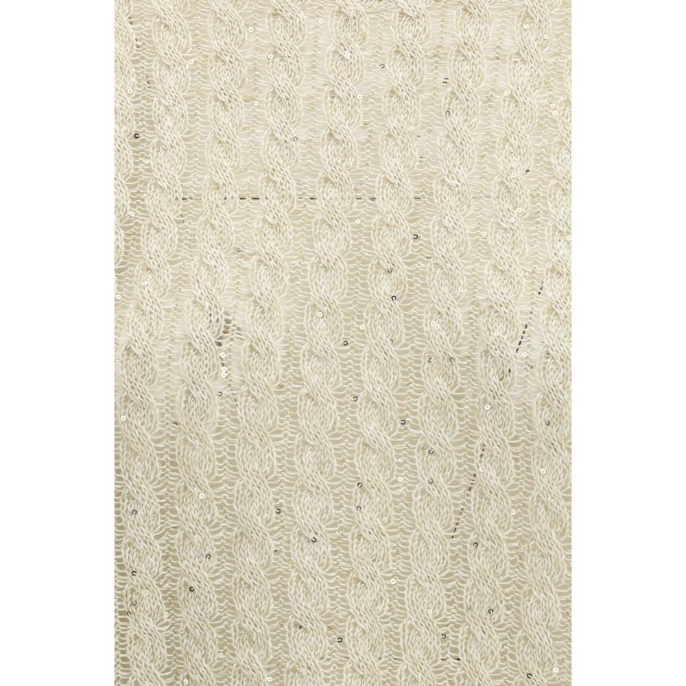 Brunello Cucinelli Beige Linen Sweatshirt Brunello Cucinelli