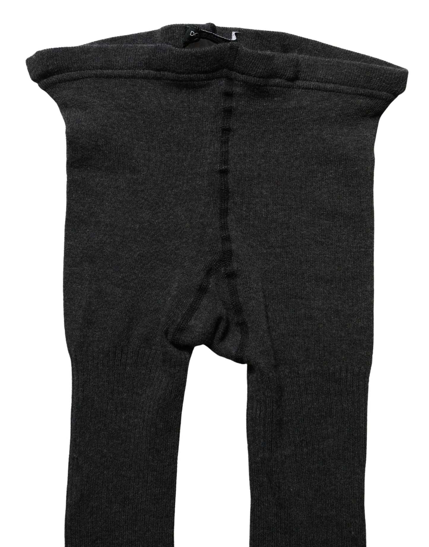 Dolce & Gabbana Gray Cotton Tights Stocking Pantyhose Socks Dolce & Gabbana