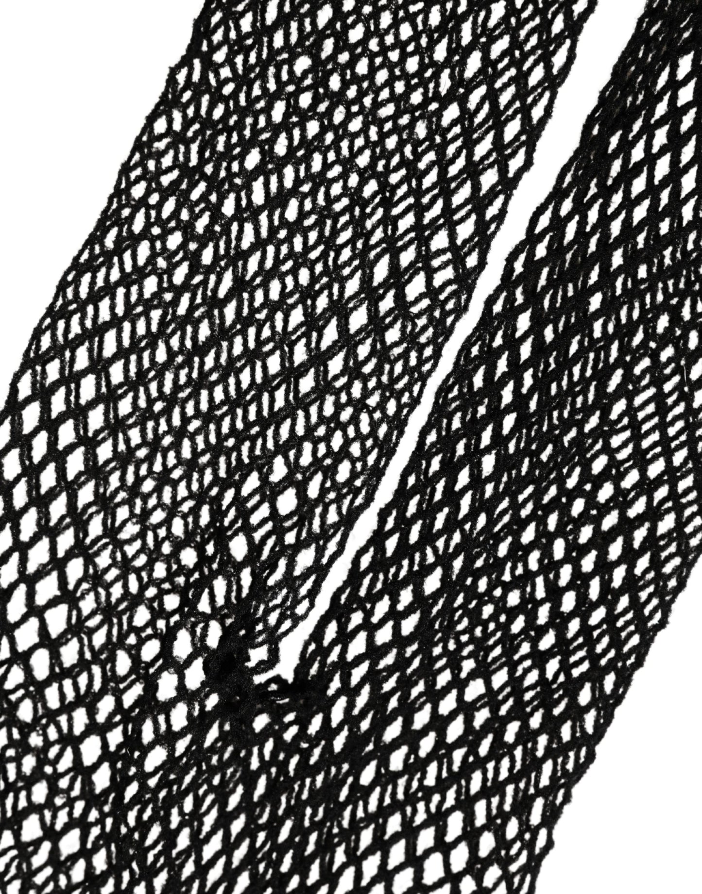 Dolce & Gabbana Black Fishnet Nylon Tights Stocking Pantyhose Socks Dolce & Gabbana