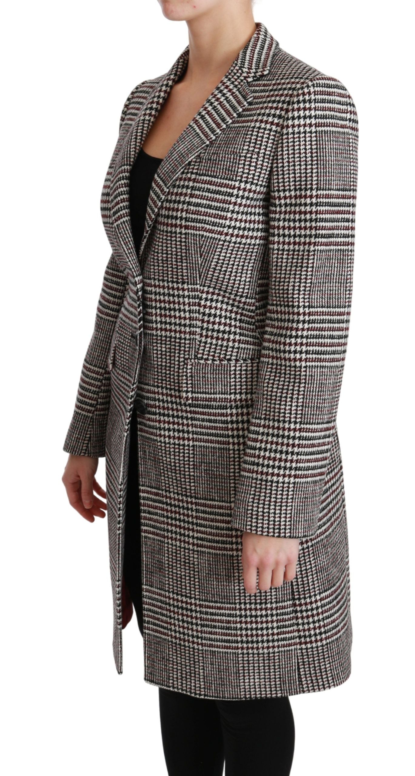 Dolce & Gabbana Multicolor Trench Knee Long Jacket Coat Dolce & Gabbana