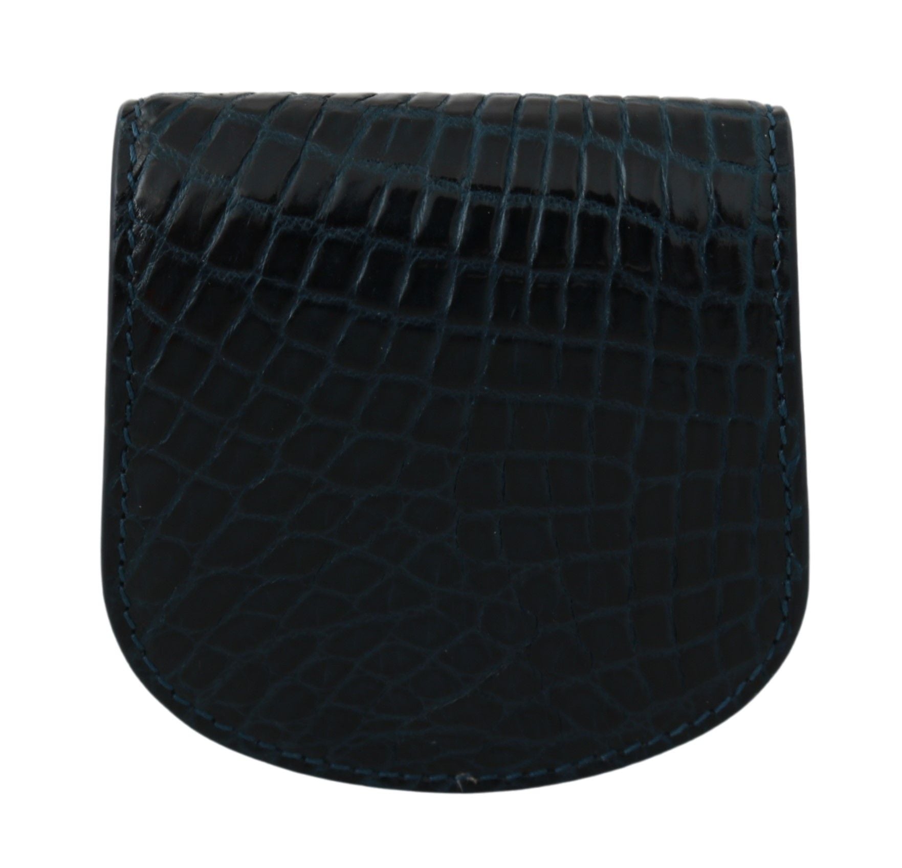 Dolce & Gabbana Blue Exotic Skins Condom Case Holder Pocket Dolce & Gabbana