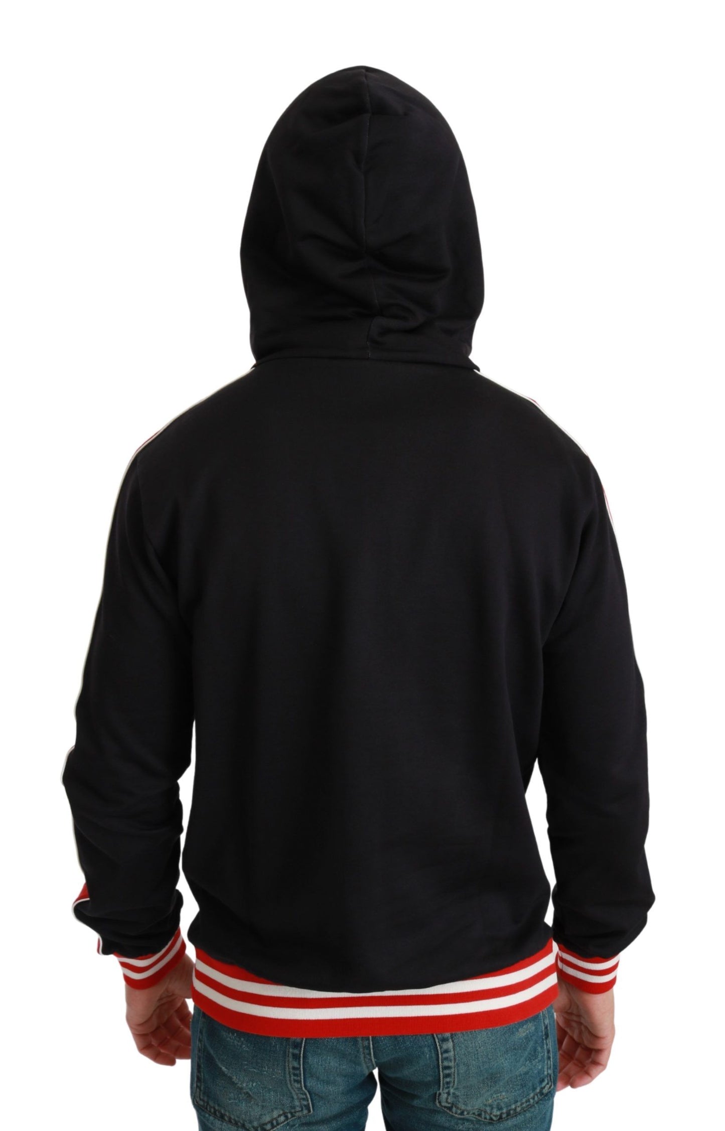 Dolce & Gabbana Black Pig of the Year Hooded Sweater Dolce & Gabbana
