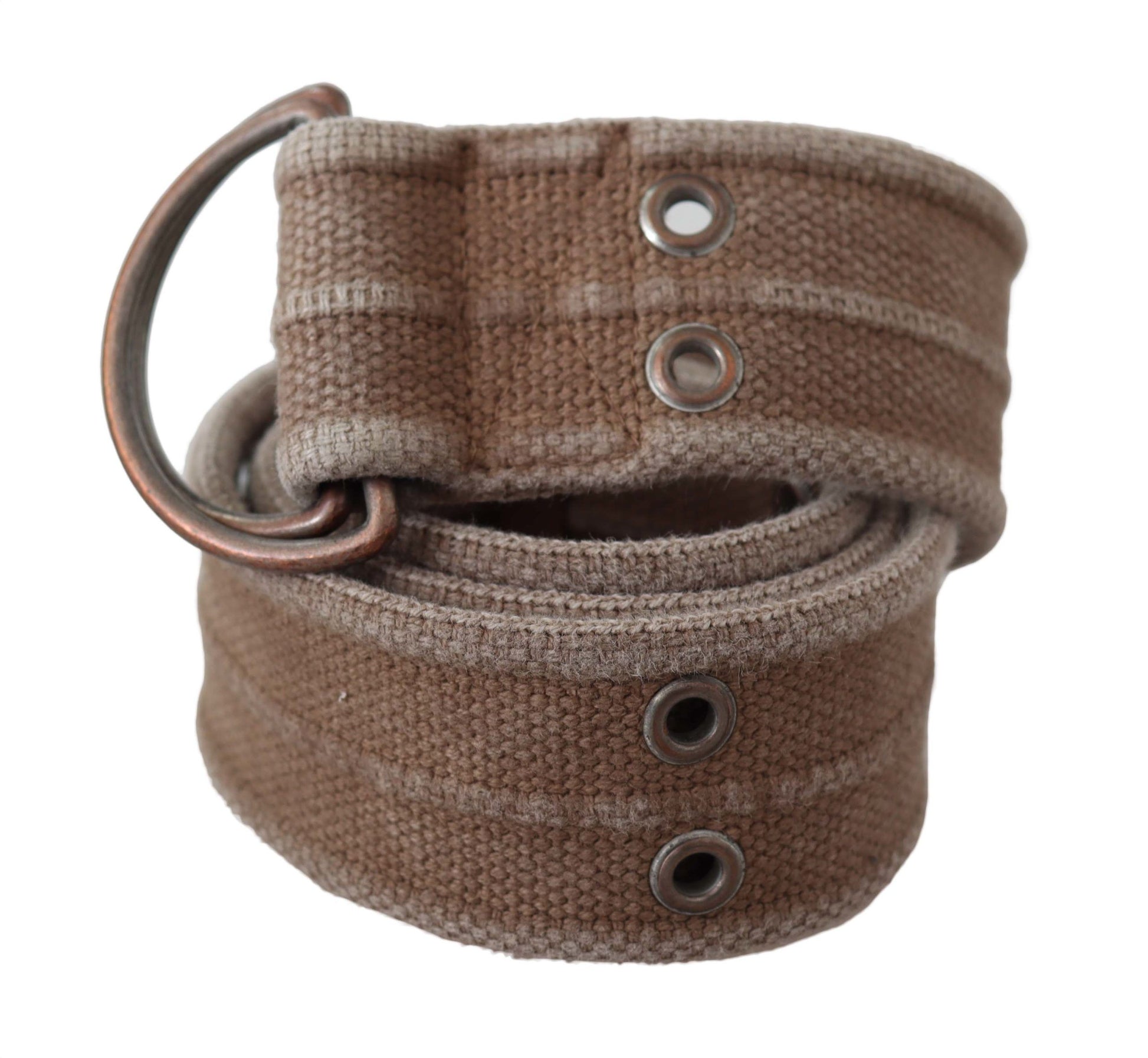 Dolce & Gabbana Beige Leather Logo Belt Sling Cintura Buckle Belt Dolce & Gabbana