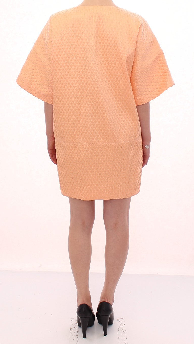Andrea Incontri Pink Short Sleeves Jacket Coat Andrea Incontri