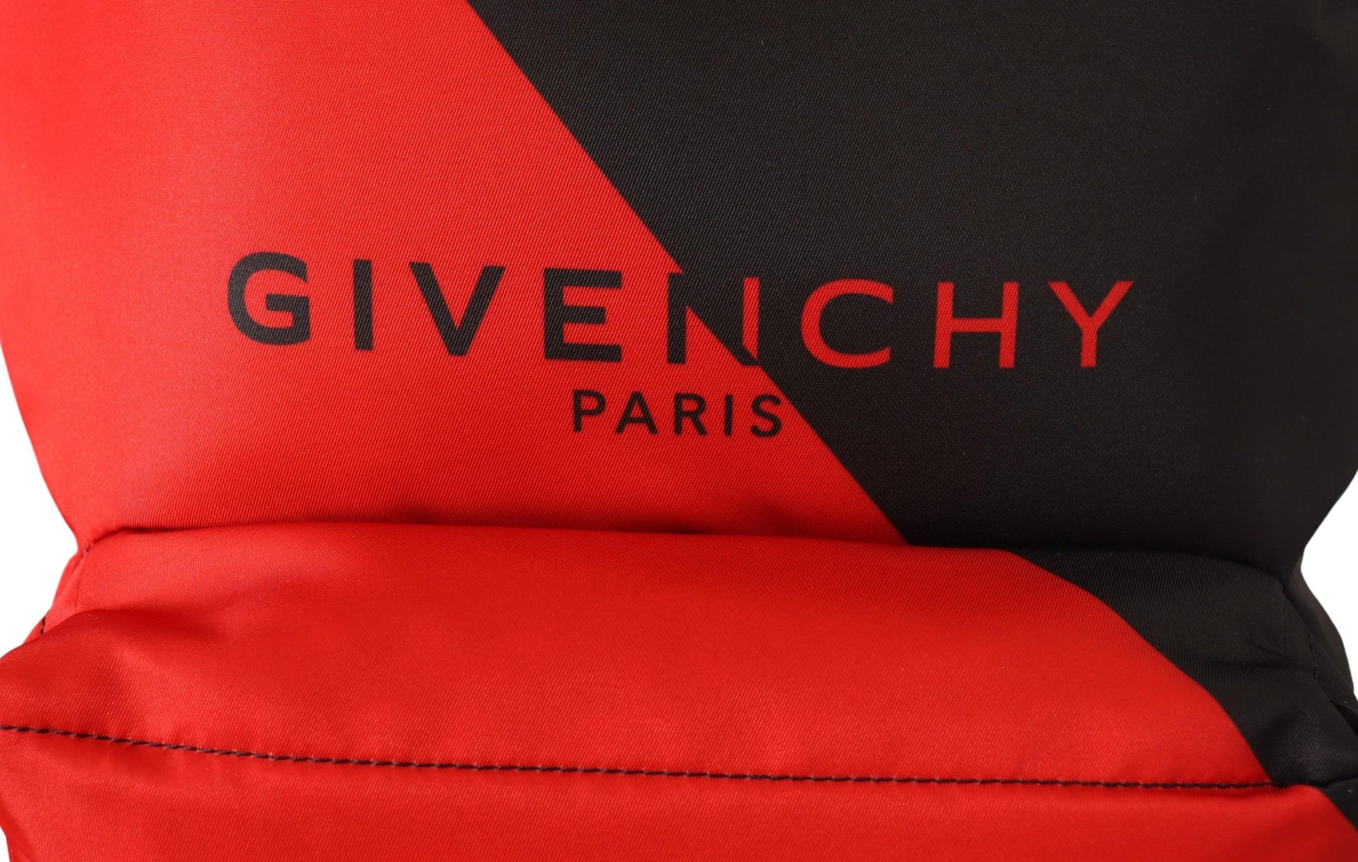 Givenchy Sleek Urban Backpack in Black and Red Givenchy