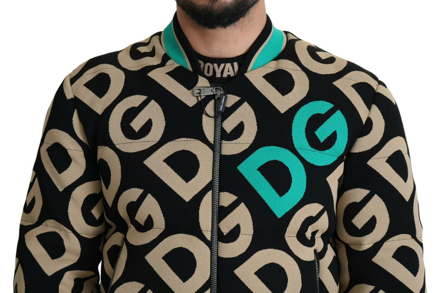 Dolce & Gabbana Multicolor DGMILLENNIALS Logo Print Jacket Dolce & Gabbana
