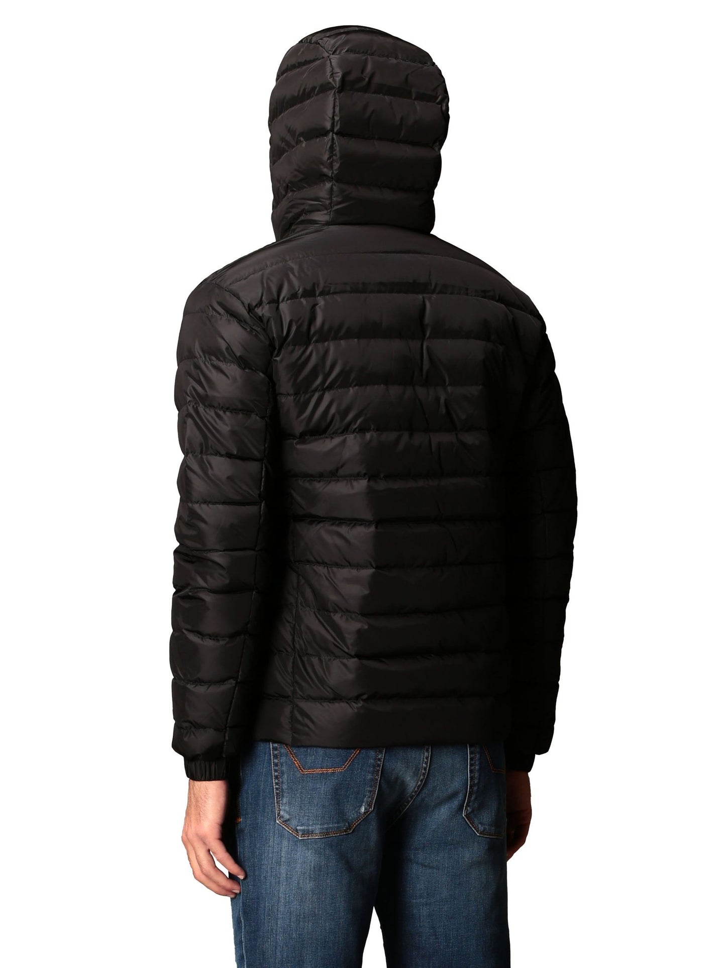 Refrigiwear Black Nylon Men Jacket Refrigiwear
