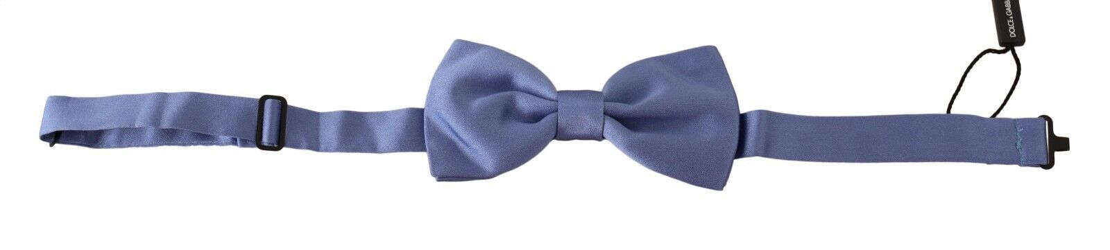 Dolce & Gabbana Purple 100% Silk Adjustable Neck Papillon Bow Tie Dolce & Gabbana